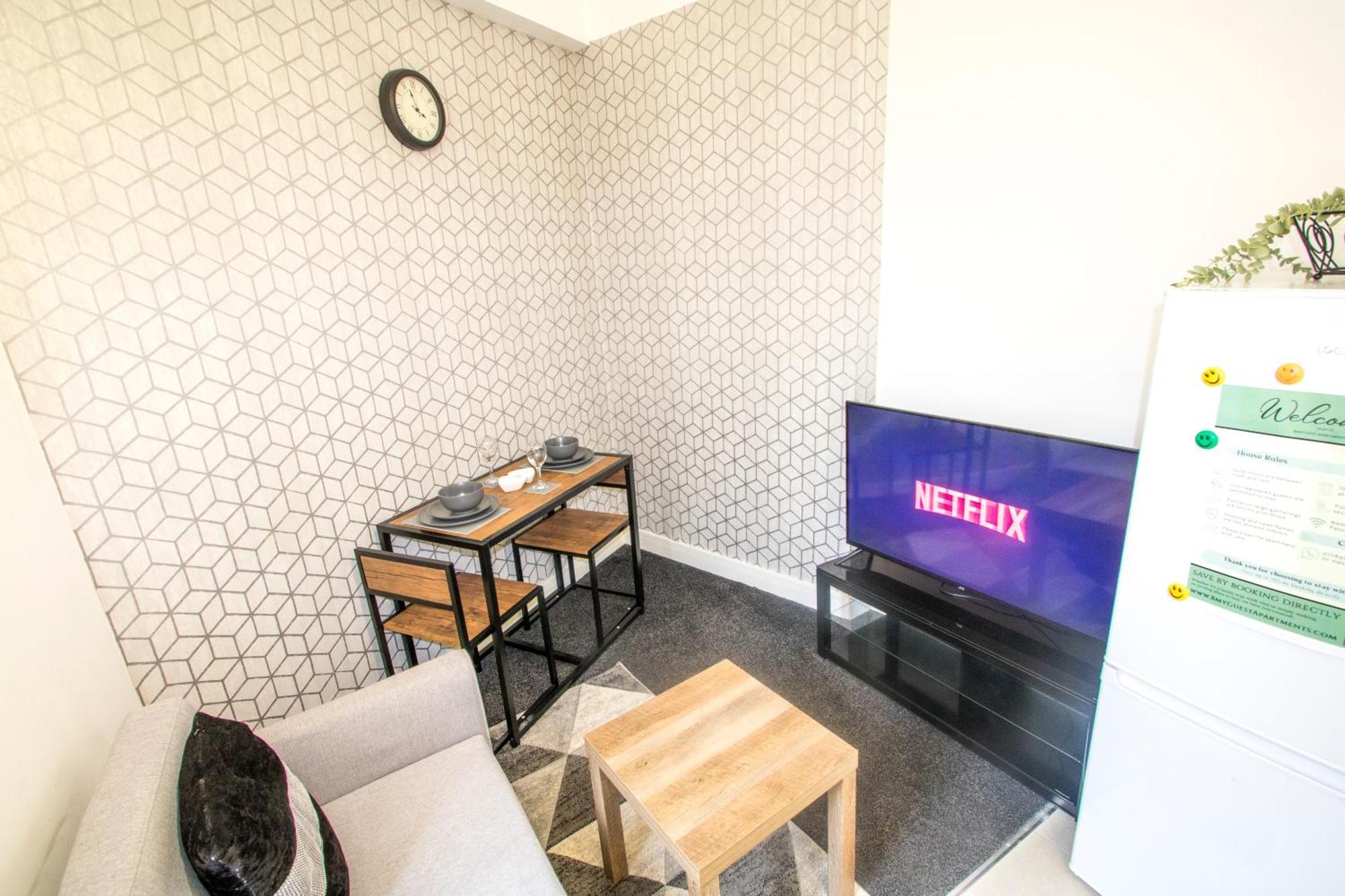 Cozy And Charming - 1 Bedroom Apartment - Free Parking, Transit Links, Close To Stadiums Manchester Exteriér fotografie